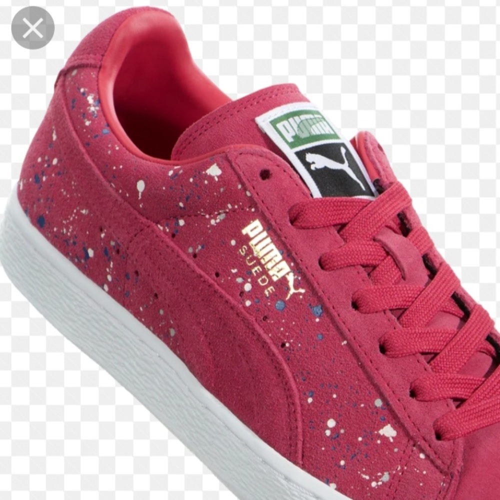 Puma suede classic pink size 7.5